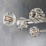 Kristal Glass Oval Chandelier 72" - thebelacan