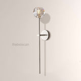 Kristal Glass Grand Wall Sconce - thebelacan