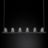 Kuseau Glass Linear Chandelier 60" - thebelacan