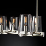 Kuseau Glass Linear Chandelier 60" - thebelacan