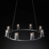 Kuseau Glass Round Chandelier 36" - thebelacan
