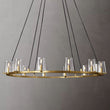 Kuseau Glass Round Chandelier 48" - thebelacan
