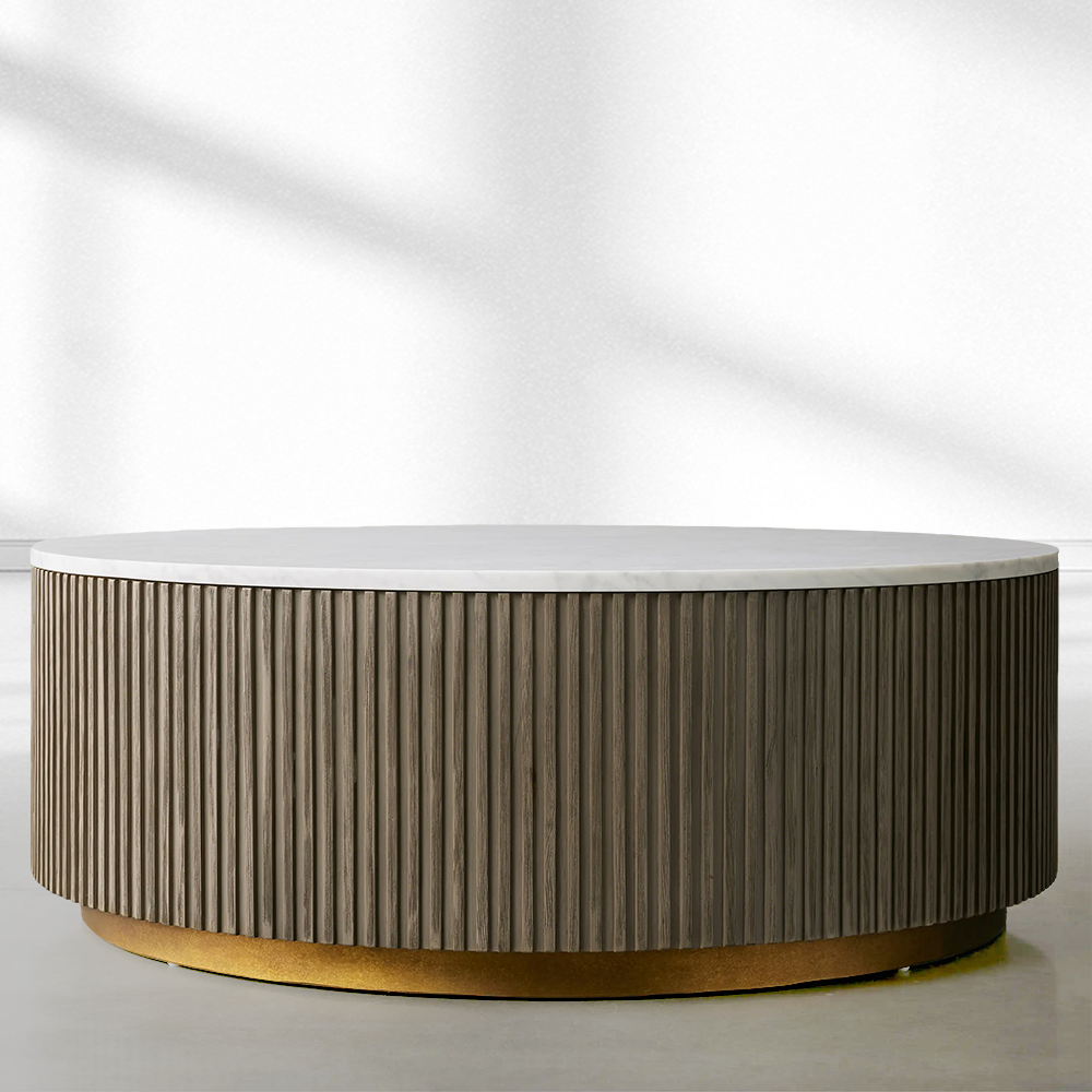 Fimley Round Coffee Table - thebelacan