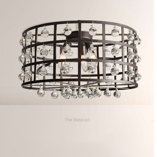 La CaArtis Flush Mount in Bronze - thebelacan