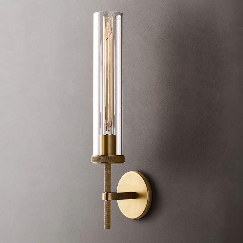 Lambert Round Grand Wall Sconce - thebelacan