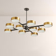 Lena Large Starburst Chandelier - thebelacan