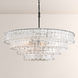 Lime Glass Round Chandelier - thebelacan