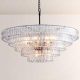 Lime Glass Round Chandelier - thebelacan