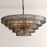 Lime Glass Round Chandelier - thebelacan