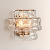 Lime Glass Wall Sconce 12" - thebelacan