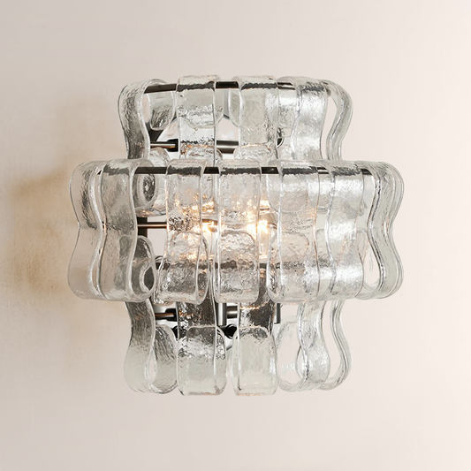 Lime Glass Wall Sconce 12" - thebelacan