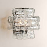 Lime Glass Wall Sconce 12" - thebelacan