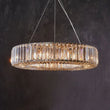 Lita Round Crystals Chandelier - thebelacan