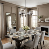 Lizs 4-Light Round Chandelier - thebelacan