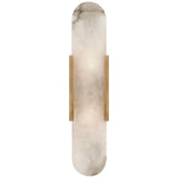 Lowell Melange Elongated Alabaster Wall Sconce 28''