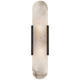 Lowell Melange Elongated Alabaster Wall Sconce 28''