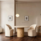 Lumelegant Round Dining Table - thebelacan