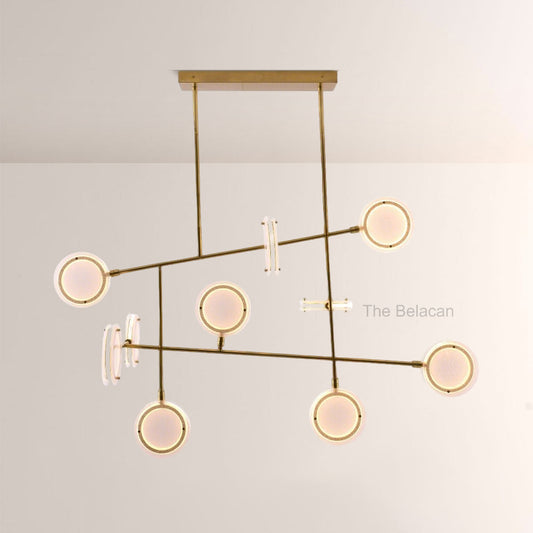 Mandel Linear Chandelier - thebelacan