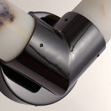 MarbleGlow V-Shaped Dual Cylinder Marble Wall Sconce - thebelacan