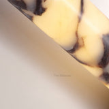 MarbleGlow V-Shaped Dual Cylinder Marble Wall Sconce - thebelacan