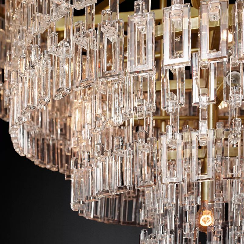 Margerie 4-Tier Round Chandelier 48" - thebelacan