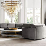 Margerie 5-Tier Round Chandelier 60” - thebelacan