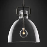 Mechanic Glass Cloche Pendant - thebelacan