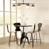 Metro Alabaster 6 Light Chandelier - thebelacan
