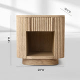 MulRegal Emperador Open Nightstand - thebelacan