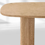 MulRegal Plank Wood Console Table - thebelacan
