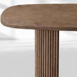 MulRegal Plank Wood Console Table - thebelacan