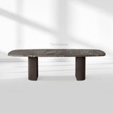 MulRegal Stone Rectangular Dining Table - thebelacan