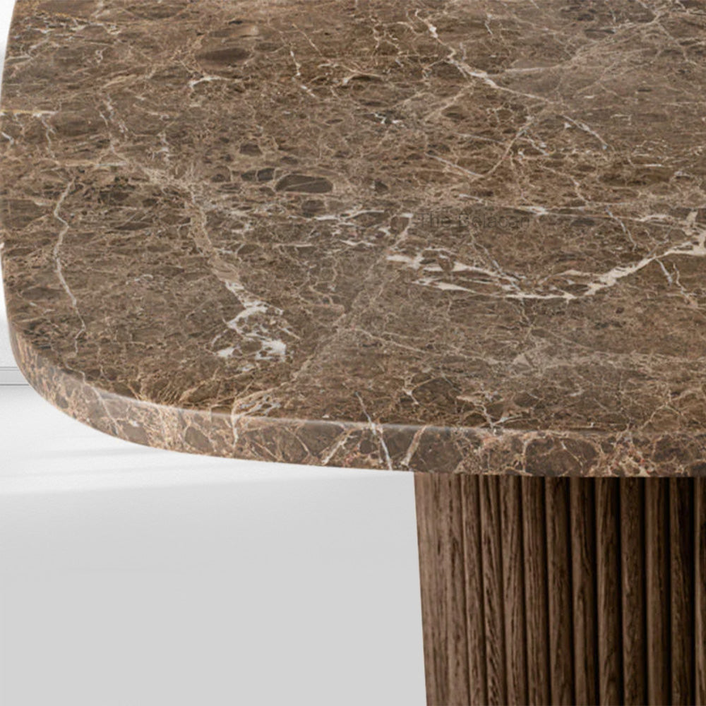 MulRegal Stone Rectangular Dining Table - thebelacan