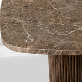 MulRegal Stone Rectangular Dining Table - thebelacan