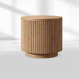 MulRegal Wood Round Side Table - thebelacan