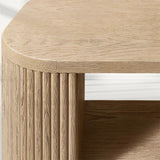 MulRegal Wood Sofa Back Console Table - thebelacan