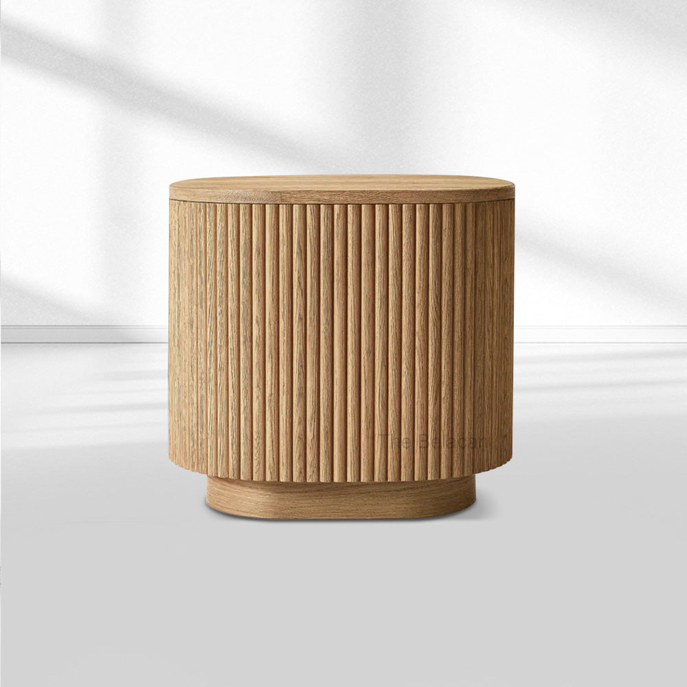 MulRegal Wood Square Side Table - thebelacan