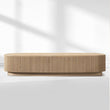 Mulholland Oak Wood Coffee Table - thebelacan