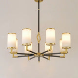 Multi-layer Branda Alabaster Round chandelier
