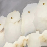 Nasile Linear Alabaster Chandelier (Rod) - thebelacan