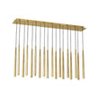 Noland 18-Light Linear Chandelier 48" - thebelacan