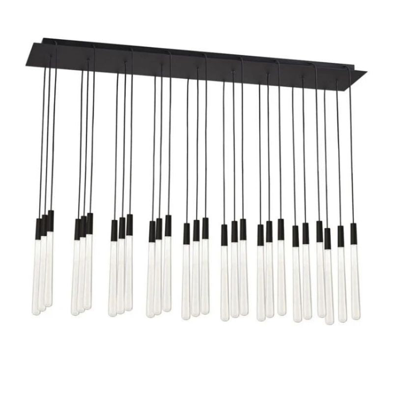 Noland 27-Light Linear Crystal Chandelier 48" - thebelacan