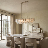 Nova Crystal Prism Linear Chandelier