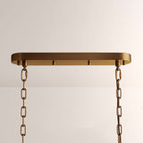 Nova Crystal Prism Linear Chandelier