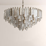 Nova Crystal Prism Round Chandelier