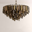 Nova Crystal Prism Round Chandelier
