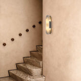 OpalEdge Oval Alabaster Wall Sconces 13.8 19.7H - thebelacan