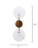 Oracle Alabaster Sconce - thebelacan
