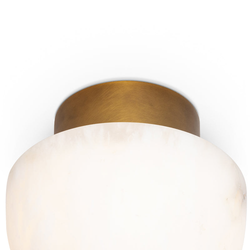 Parker Alabaster Flush Mount - thebelacan