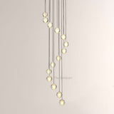 Pearl Ball Ceiling Chandelier 14 20 Light